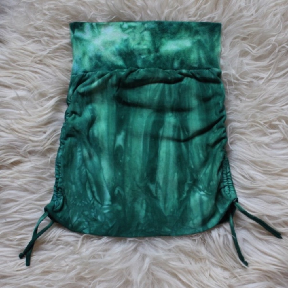 SINEWMOON Fleece Malachite Skirt
